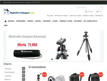 Tablet Screenshot of digitalfotoimagen.com
